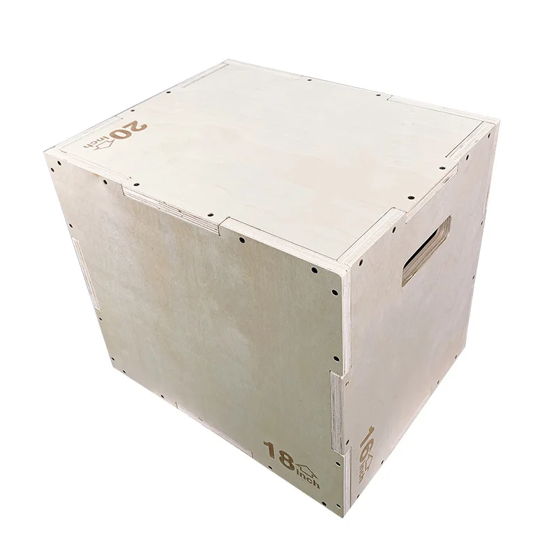 Box Jump Plyo - Caixa de Salto Plyo de Madeira