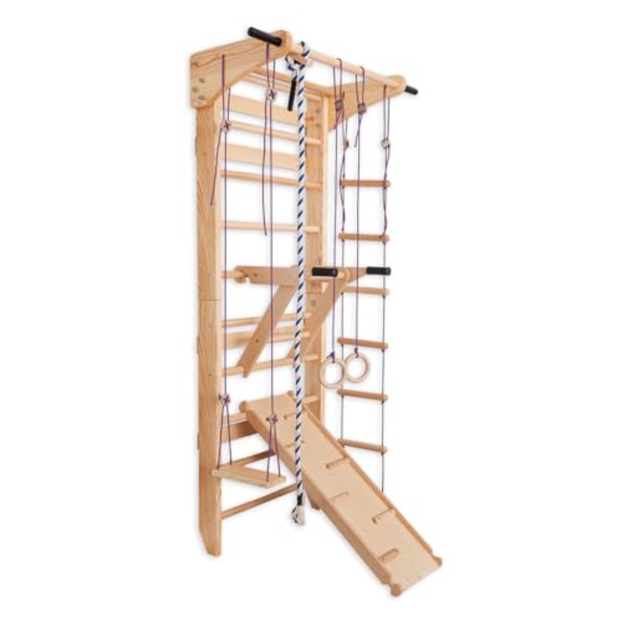 Gymnastic Ring Wood - Escada sueca de madeira maciça para