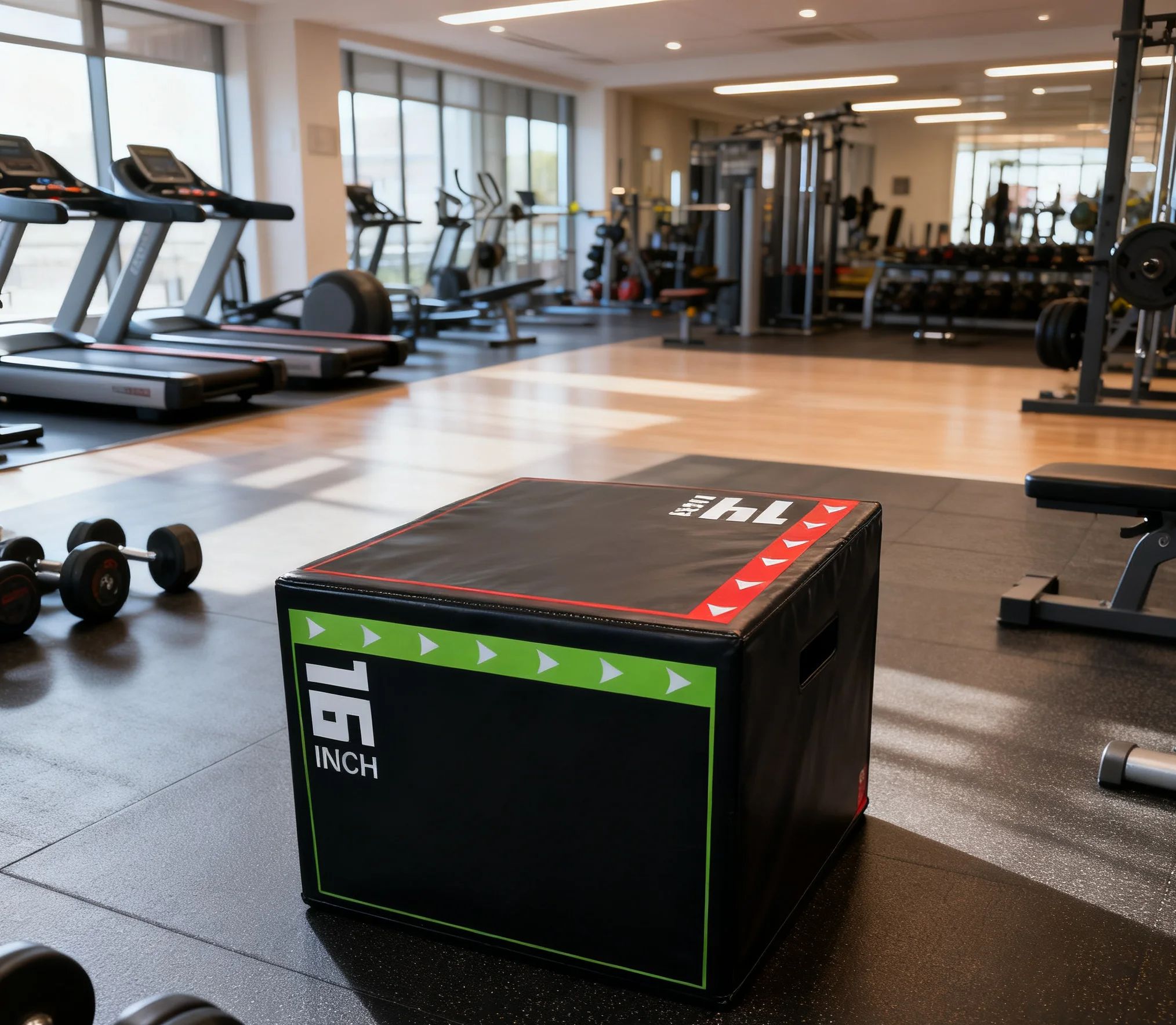 3-em-1 caixa de salto fotométr - Box Jump Plyo avaliação e preço
