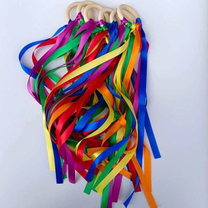 Varinhas de Papagaio Arco-Íris - Gymnastic Ring Wood avaliação e preço