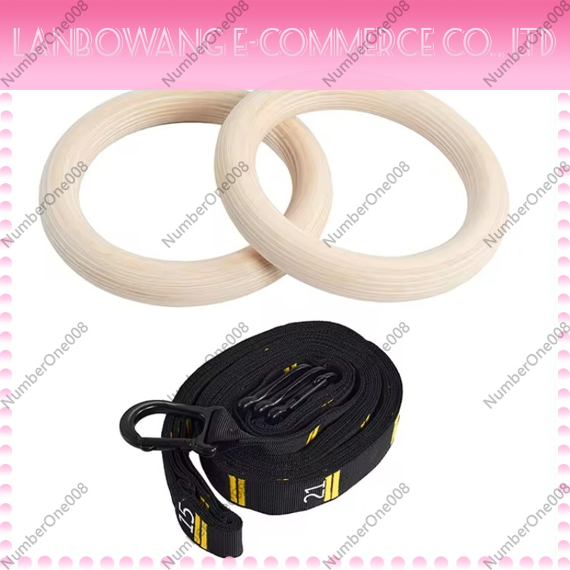 Conjunto de Argolas de Ginásti - Gymnastic Ring Wood avaliação e preço