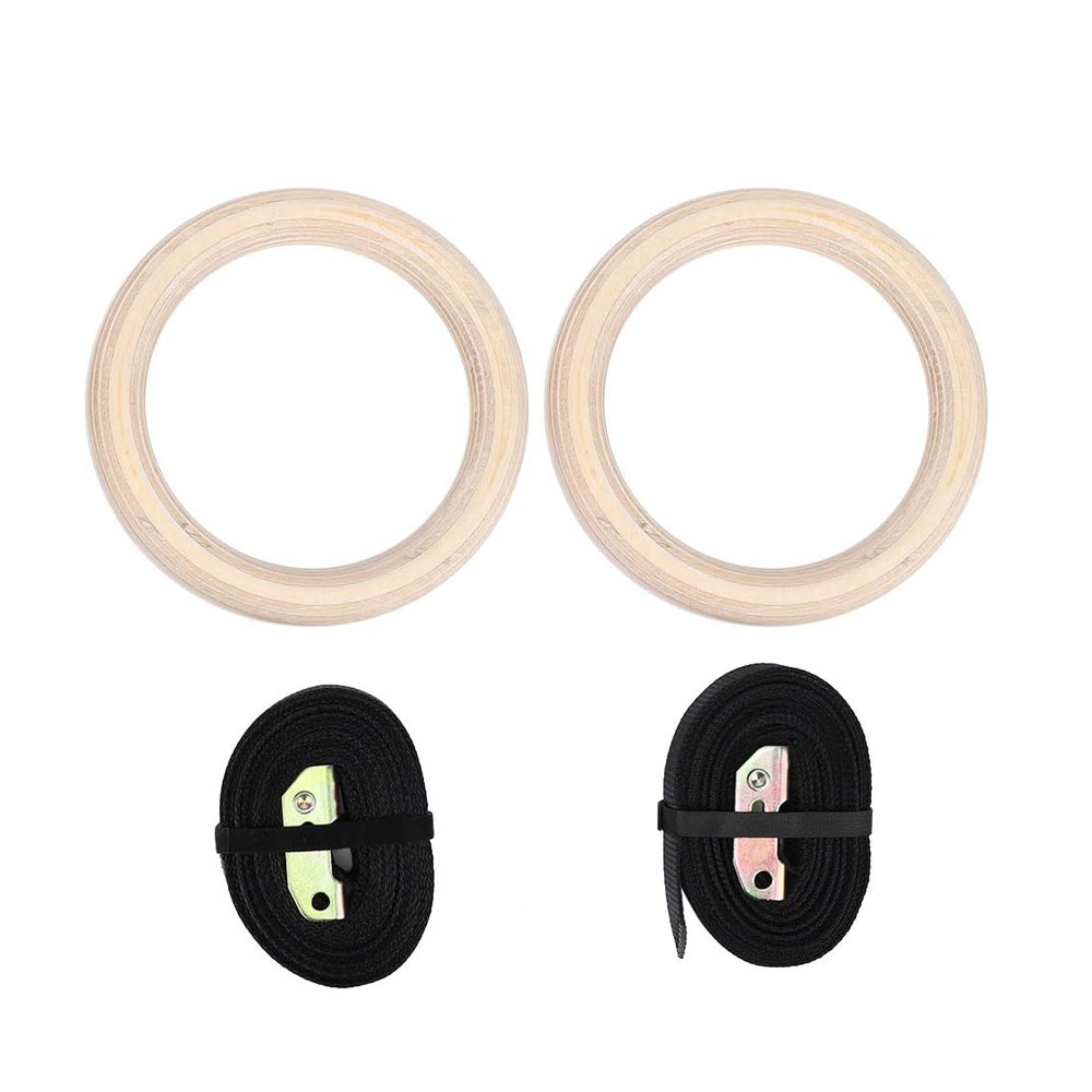 Anéis de ginástica para treina - Gymnastic Ring Wood avaliação e preço