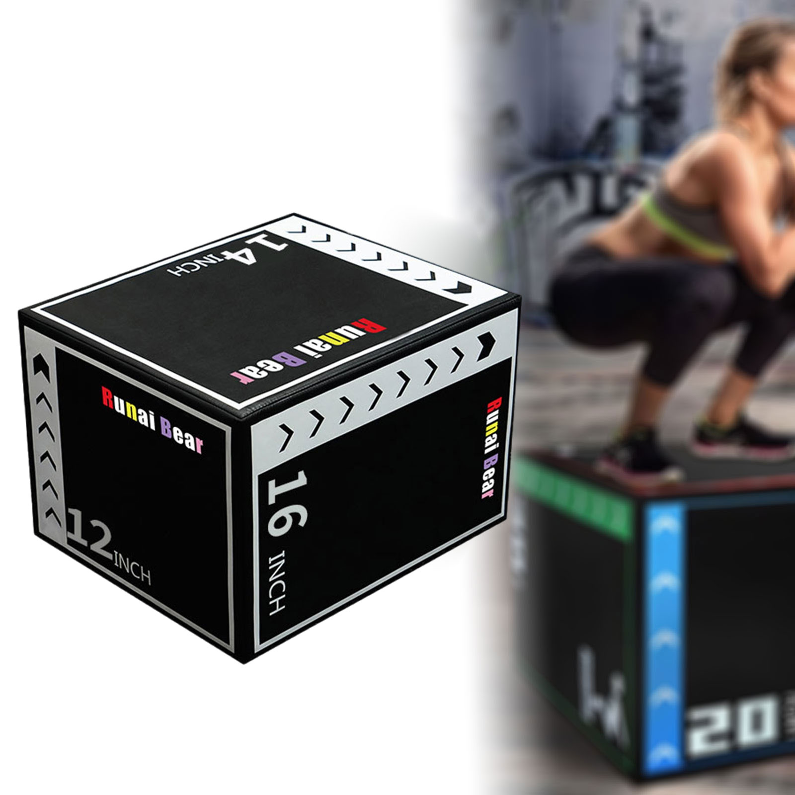 Caixa de Exercício Plyo Portát - Box Jump Plyo avaliação e preço