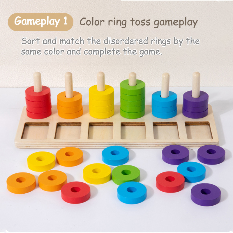 Jogo de Treinamento de Memória - Gymnastic Ring Wood avaliação e preço